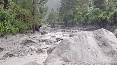 India News | Uttarakhand: Pindar, Pranmati Rivers in Spate, Houses and Agricultural Lands in Chamoli Affected