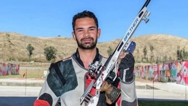 Sports News | ISSF World Championships 2023: India’s Akhil Shreoran Clinches 50 M Rifle 3 Positions Bronze, Secures Olympics 2024 Quota
