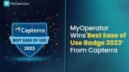 Business News | MyOperator Cloud Call Center Software Receives Best Ease of Use 2023 Badge from Capterra