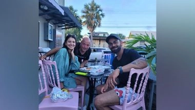Entertainment News | Virat Kohli, Anushka Sharma Enjoy Lunch Date in Barbados, Picture Goes Viral