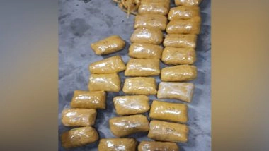 India News | Two Pak Smugglers Held in Punjab's Ferozepur with 29.26 Kg Drugs