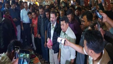 India News | Rahul Gandhi Interacts with People in Leh's Main Market During Ladakh Visit  