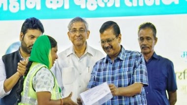 India News | Delhi CM Kejriwal Gives Confirmation Certificates to 317 MCD Employees