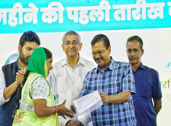 India News | Delhi CM Kejriwal Gives Confirmation Certificates to 317 MCD Employees