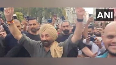 India News | Sunny Deol Attends Special Screening of His Movie 'Gadar 2' in London