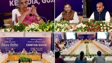 Business News | Nirmala Sitharaman Chairs Meeting to Further Improve Efficiencies in Her Ministries