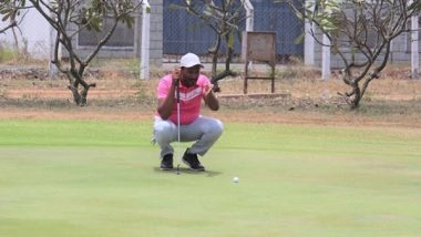 Sports News | Coimbatore Open 2023: Seasoned N Thangaraja Shares Lead with Rookies Saptak Talwar, Aryan Roopa Anand on Day One