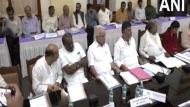 India News | Karnataka: All-party Meeting on Cauvery Water Dispute Begins in Bengaluru