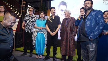 Business News | Javed Akhtar Launches Kumar Sanu And Neeraj Mishra & Shikha Mishra’s Ishq Hai Song