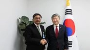 World News | Deputy NSA Vikram Misri Visits South Korea for 4th India-RoK Dy NSA Level Strategic Dialogue