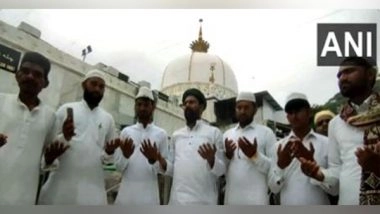 India News | Rajasthan: Prayers Offered at Ajmer Sharif Dargah Ahead of Chandrayaan-3's Soft Landing