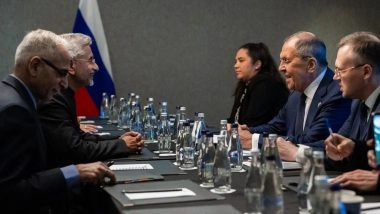 World News | EAM Jaishankar, His Russian Counterpart Lavrov Exchange Views on Bilateral, International Issues
