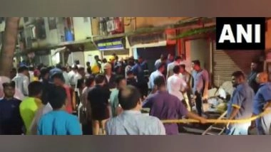 India News | Portion of Building Collapses in Navi Mumbai's Nerul