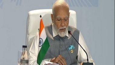 World News | Chandrayaan-3's Soft Landing on Moon is Success of Mankind: PM Modi at BRICS Summit