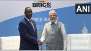 World News | PM Modi Holds Bilateral Meeting with Senegal President Macky Sall in South Africa
