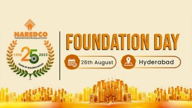 Business News | NAREDCO's 25th Foundation Day in Hyderabad to Mark Launch of Vision 2047 Report in Collaboration with Knight Frank