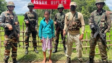 India News | Assam Rifles Apprehends 1 Person with Heroine Worth Rs 1.71 Cr in Karimganj