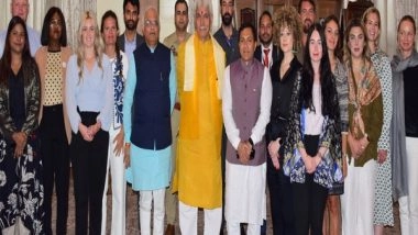 India News | JK: Lt Governor Interacts with Young Leaders from 9 Countries Under ICCR's Gen Next Democracy Network Programme