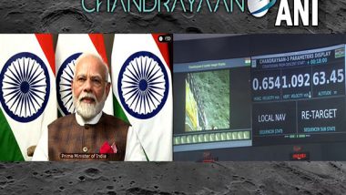 Chandrayaan 3 Lands on Moon: PM Narendra Modi To Meet ISRO Team Involved in Chandrayaan-3 Mission Today