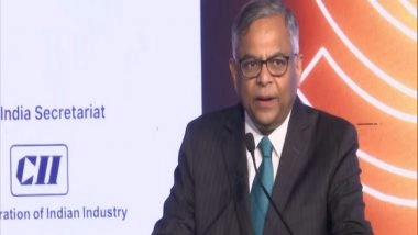 Business News | B20 Summit: India’s Growth Journey Will Shape World’s Future, Says Tata Sons Chairman Chandrasekaran