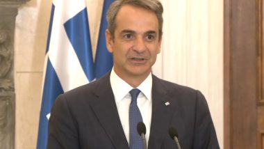 World News | Greek PM Kyriakos Mitsotakis Accepts PM Modi's Invitation to Visit India