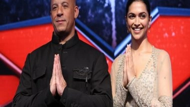 Entertainment News | Vin Diesel Drops Throwback Picture with Deepika Padukone from India Visit