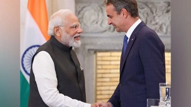 World News | India, Greece Agree on Elevating Bilateral Ties to Level of 