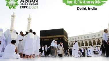 Business News | Connecting Pilgrims and Providers: Delhi Gears Up for Inaugural Asian Hajj and Umrah Expo by AATCOC