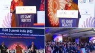 Business News | B20 Summit: Nirmala Sitharaman Stresses Quick Supply Chain Diversification