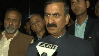 India News | Himachal CM Sukhu Visits Anni, Reviews Relief and Rehabilitation Operations
