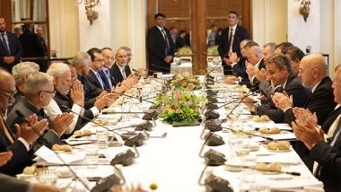 World News | PM Modi Addresses Business Delegation in Greece, Urges to Strengthen Trade Ties 