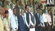 India News | Chandrayaan-3: PM Meets Scientists Behind Successful Lunar Landing, Hugs ISRO Chief Somanath