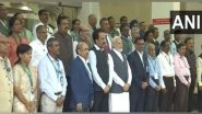 India News | &lsquo;Dhanyavaad&rsquo;, Says ISRO After PM Modi Visits Bengaluru Centre, Lauds Chandrayaan-3 Scientists