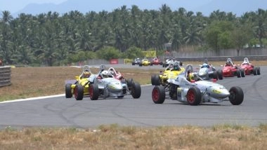 Sports News | FMSCI National Racing Championship 2023: Tijil Rao, Arya Singh Dominate LGB Formula 4 Class; Sweet Double for Arjun Nair in Novice Cup on Day-1