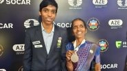 Sports News | FIDE World Cup 2023 Silver Medallist Praggnanandhaa Gives Credit for Success to His Mother&nbsp;