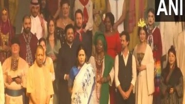 World News | UP CM Yogi Adityanath, MoS Meenakashi Lekhi Attend Cultural Event at G20 Program in Varanasi