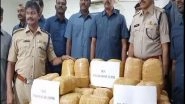 India News | Hyderabad Police Bust Interstate Ganja Racket, Two Held