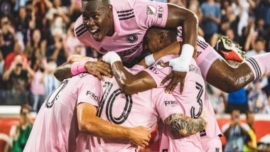 Sports News | Lionel Messi Keeps His Goal Scoring Streak Alive as Inter Miami Register 2-0 Victory