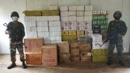 Mizoram: Foreign Cigarettes and Liquor Worth 10.12 Lakh Recovered From Champhai