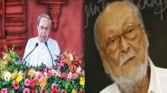 India News | Odisha CM Naveen Patnaik Condoles Demise of Legendary Poet Jayanta Mahapatra