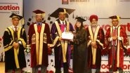 Business News | Annual Convocation for the 2023 Batch Held at Chandigarh University; 1521 Degrees Awarded