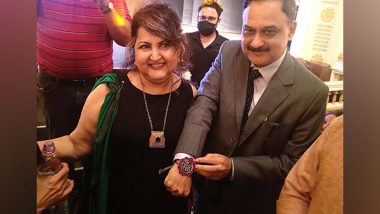 Business News | Raell Padamsee Ties a ‘103 Rakhee’ to Vivek Phansalkar, Commissioner of Police, Mumbai  for Amplification of 103 Women's Helpline