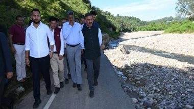 India News | Himachal CM Visits Landslide-hit Areas in Hamirpur, Directs Admin to Accelerate Relief, Restoration Works 