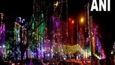 India News | Onam 2023: Kerala's Capital City Decked Up with Lights, Streets Illuminate Traditional and Cultural Gaiety