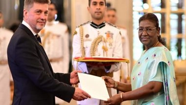 World News | Envoys of Ukraine, Three Other Countries Present Credentials to President Murmu