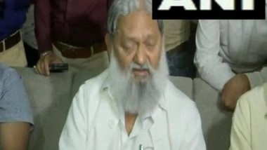 India News | Evidence of Congress Involvement in Nuh Violence, Says Haryana Minister Anil Vij