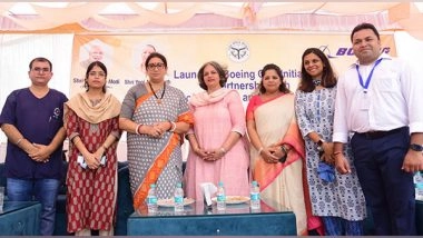 Business News | Minister Smriti Irani Launches Room to Read India and Boeing Partnership on Literacy Program in Amethi