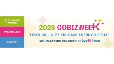 Business News | GobizKOREA to Hold Promotion Event 2023 GobizWEEK for Global Buyers
