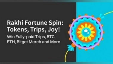 Business News | Bitget Presents Raksha Bandhan With Crypto: Win Tokens and Trips