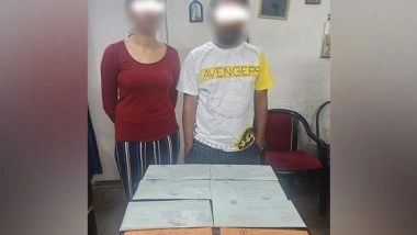 India News | Kolkata: STF Foils Smuggling Bid, Nabs Two Passengers at Howrah Railway Station with Cocaine